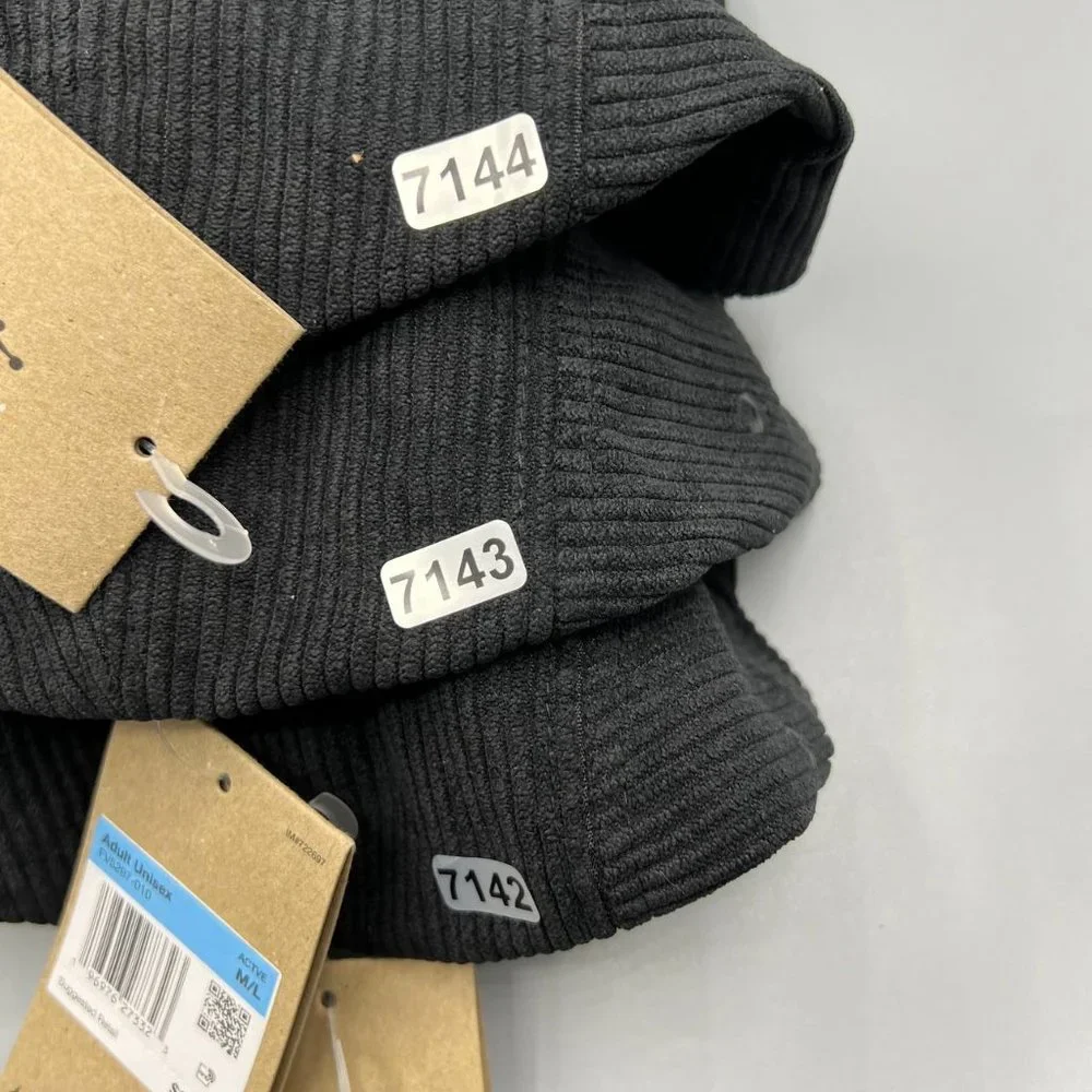 Air Jordan Hat Men M/L Black 5 Panel Corduroy Jumpman Flight Strap‎ Back Cap New